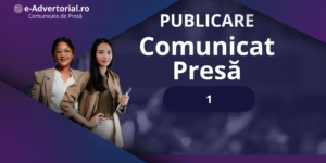 Publicare 1 Comunicat de Presă, ideal pentru promovare rapidă și vizibilitate online prin SEO.