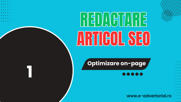 Redactare 1 Articol SEO de Impact - Conținut Optimizat pentru Google